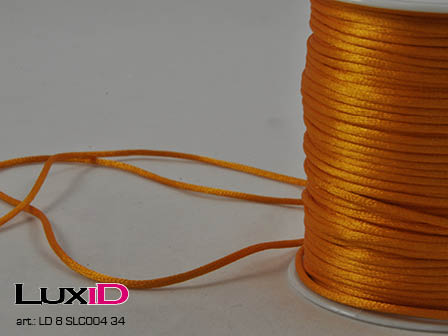 Silk cording 34 orange 2mm x 50m